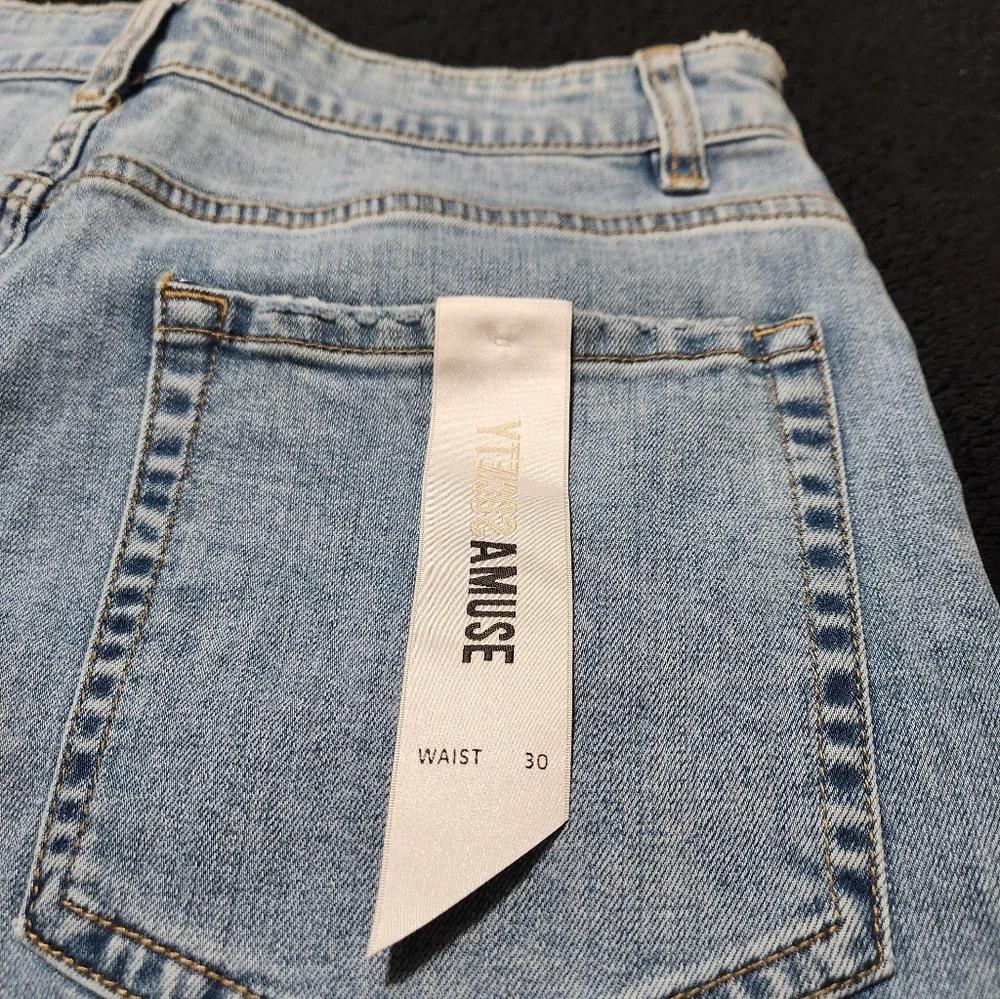 NWT Amuse Society Alexis Denim Short 30